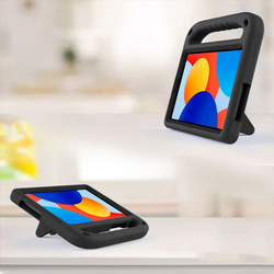 Etui pancerne FunColor do Xiaomi Redmi Pad SE 8.7 2024, czarne - ochronne z podstawką