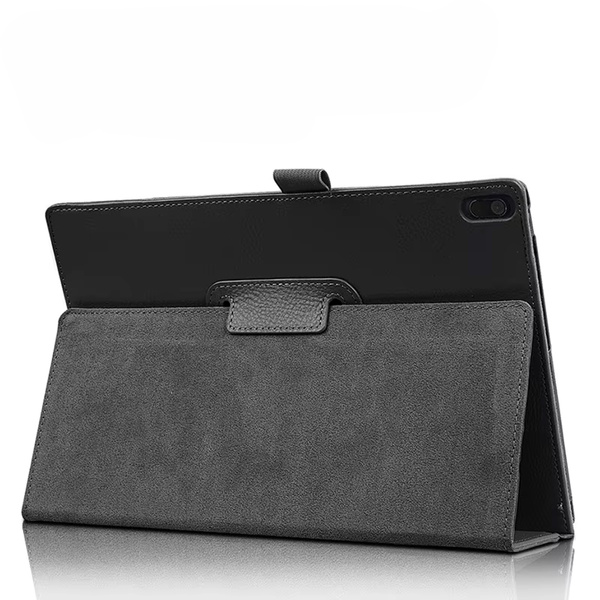 Etui Slim z klapką do Lenovo Tab M10 10.1 2022 3 Gen / 3rd Gen, czarne - ochronne z podstawką