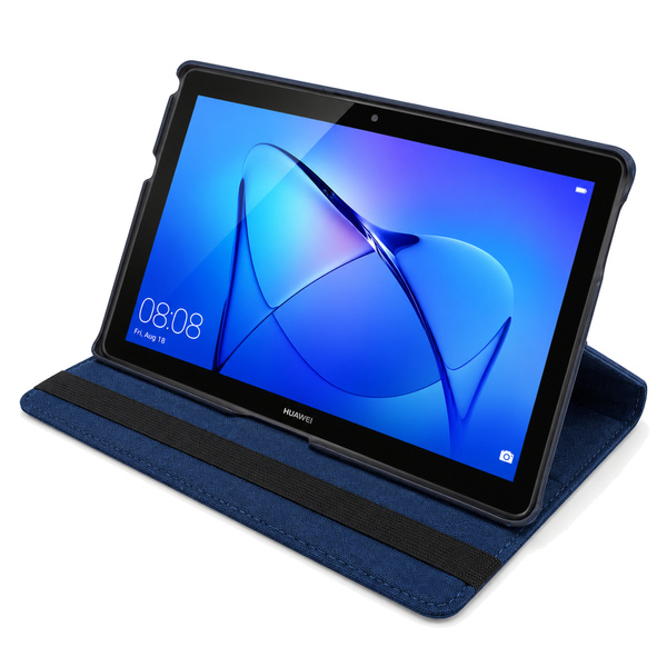 Etui z klapką do Huawei MediaPad T3 10 9.6 obrotowa podstawka ochronne