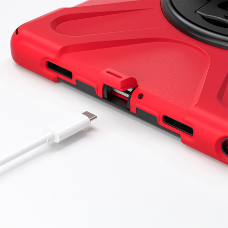 Etui Shockproof Galaxy Tab A9+ 2023 - Red