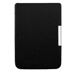 Etui Smart do Pocketbook Inkpad 741 / Pocketbook Inkpad 3 / 3 Pro usypia, czarne - ochronne z podstawką
