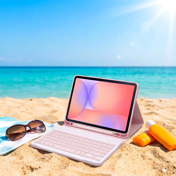Etui klawiatura do Galaxy Tab S10 Lite 10.9 Pink