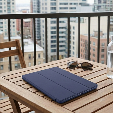 Etui SMART do iPad 10.9 2022 Gen. 10 / iPad 11 2025 A16 Gen. 11 z klapką, granatowe