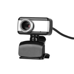 Kamera internetowa mikrofon do lekcji pracy video PC laptop 8808 z uchwytem