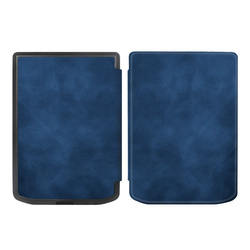 Etui Smart pokrowiec do Pocketbook Verse/Verse Pro 629 634 usypianie, granatowe