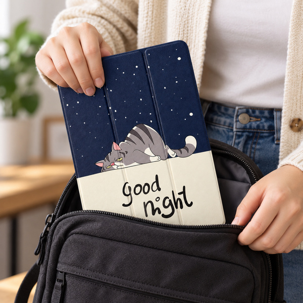 Etui graficzne do Lenovo Yoga Tab Plus 12.7 2025 TB520FU ZAEG0022PL z klapką i podstawką