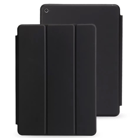 Etui Smart z magnetyczną z klapką do Apple iPad Air 2 9, czarne - ochronne z podstawką