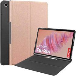 Etui Smart Case do Lenovo Tab Plus, złote - ochronne
