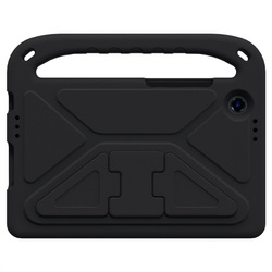 Etui ochronne z uchwytem do Lenovo Tab One 8.7 2025 TB305FU TB305XU, czarne, z podstawką