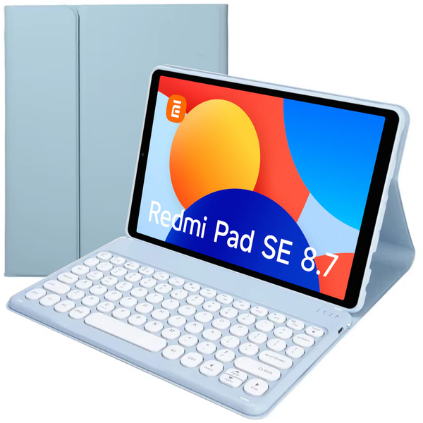 Etui do Xiaomi Redmi Pad SE 8.7 2024 / Redmi Pad SE 8.7 / Redmi Pad, niebieskie - ochronne z podstawką