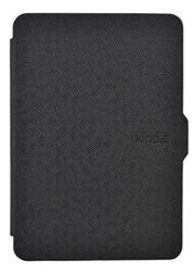 Etui do Kindle Paperwhite 1 2 3, czarne - ochronne z podstawką, dostęp do portów i przycisków