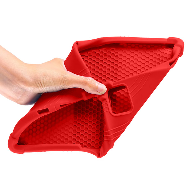 Etui Pancerne Armor Case do T-Mobile T Tablet 5G 10.36, czerwone - ochronne z podstawką