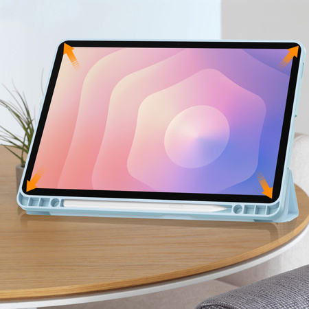 Etui Smart Pencil do Samsung Galaxy Tab S11 11 SM SMX736 z klapką, niebieskie - ochronne