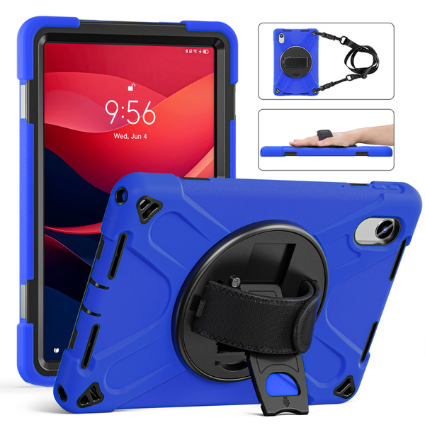 Etui pancerne Armor do Idea Tab 11 / Lenovo Idea Tab - ochronne z podstawką, dostęp do portów i przycisków