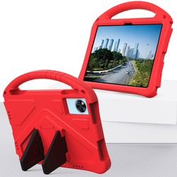 Etui FunColor do Lenovo Idea Tab 11, czerwone - ochronne z podstawką