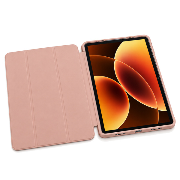 Etui Smart do Xiaomi Pad 7 / 7 PRO / Pad 8 / 8 PRO / Pad 9 z klapką i podstawką - różowe