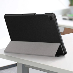 Etui Smart do Samsung Galaxy Tab A9 8.7 X110 / X115, czarne - ochronne z podstawką