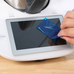Szkło hartowane do Thermomix TM6 zestaw - ochrona ekranu 9H, pełne pokrycie, oleofobowe