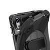 Etui Shockproof z uchwytem do Lenovo Tab M11 10.95, czarne - ochronne z podstawką, dostęp do portów i przycisków