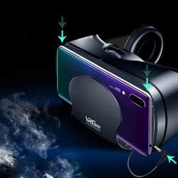 Okulary VR do wirtualnej rzeczywistości gogle 3D ze słuchawkami Vrg Pro Plus - do smartfona