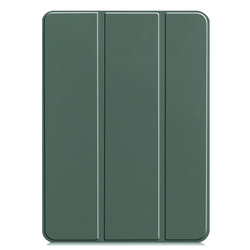 Etui Smart Case obudowa do iPad Pro 11 Gen 5 A2836 A2837 A3006 / Gen. 5 A2836, zielone - ochronne