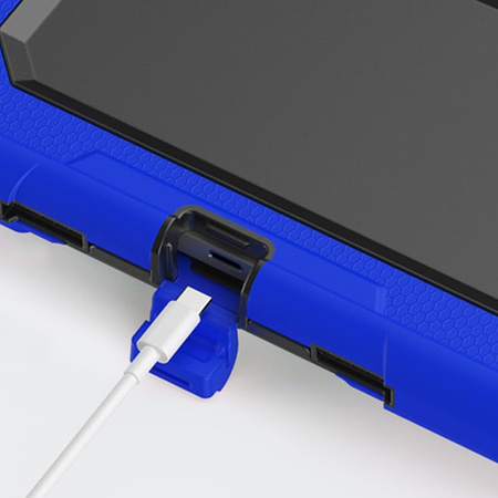 Etui pancerne Armor do Idea Tab 11" ZAFR0378PL TB336FU TB336ZU uchwyt pasek, granatowe