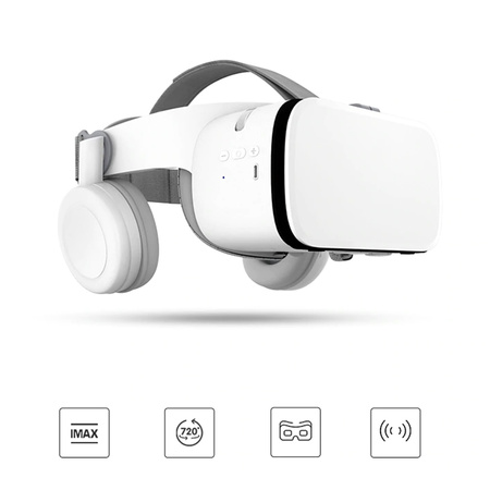 Okulary VR BOBOVR Z6 do smartfona – szerokie pole widzenia Bluetooth słuchawki zintegrowane