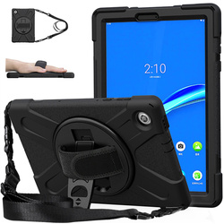 Etui Armor Strap z paskiem do Lenovo Tab M11 10.95 TB330FU TB330XU TB331FC, czarne