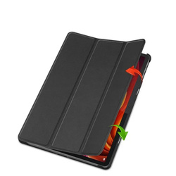 Etui Smart z klapką do Lenovo Tab K11 Plus 11.45 / Lenovo K11 Plus, czarne - ochronne z podstawką
