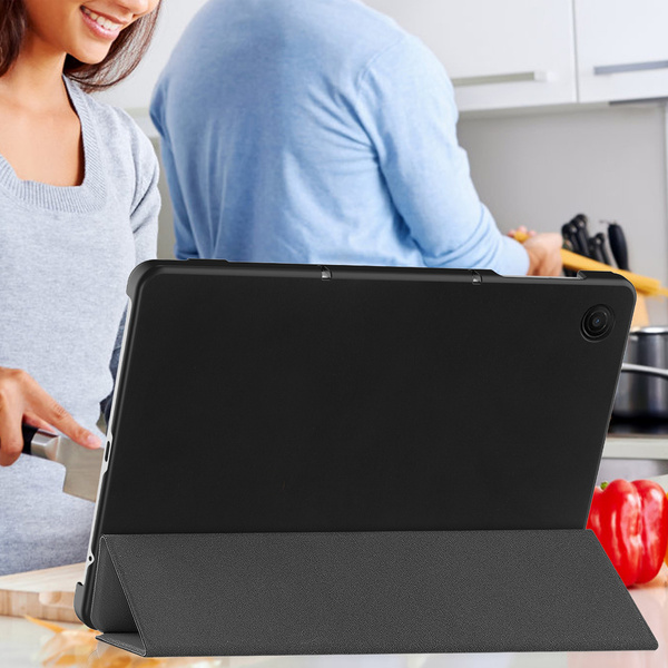 Etui Smart do T-Mobile T Tablet 2 10.1 5G 2025 z klapką, szare - ochronne z podstawką