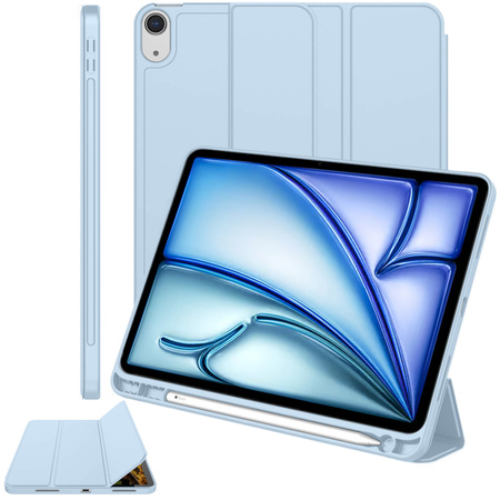 Etui SMART do iPad 10.9 2022 Gen. 10, iPad 11 2025 A16 Gen. 11 z klapką, niebieskie