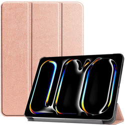 Etui Smart Case obudowa do iPad Pro 11 Gen 5 A2836 A2837 A3006 / Gen. 5 A2836, różowe złoto - ochronne