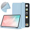 Etui Smart do iPad 10.9 2022 Gen. 10, niebieskie - ochronne z podstawką, dostęp do portów i przycisków