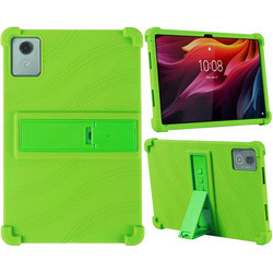 Etui pancerne Armor do Lenovo Tab K11 Plus 11.45 / Lenovo K11 Plus 2024 / K11 Plus, zielone - ochronne z podstawką