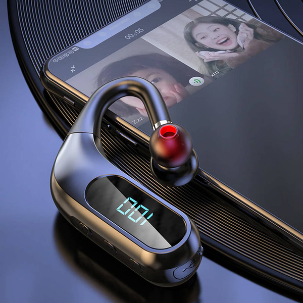 Bezprzewodowa douszna słuchawka Bluetooth do telefonu smartfona biznesowa