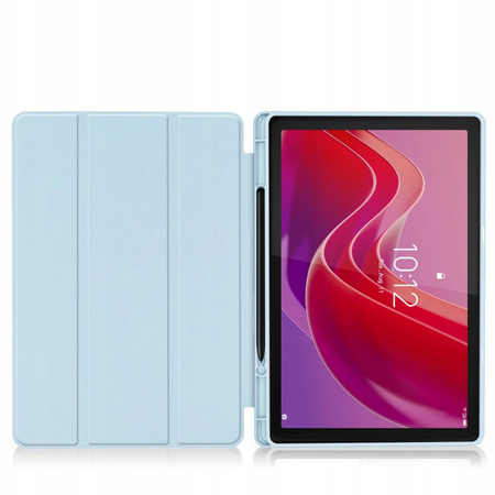 Etui Crystal case do Lenovo Tab M11 10.95 11 / 11 TB330, niebieskie - ochronne z podstawką