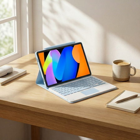 Etui i KLAWIATURA do Lenovo Idea Tab 11" ZAFR0378PL TB336FU TB336ZU 2025, niebieskie