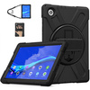 Etui Armor Strap z paskiem do Lenovo Tab M11 10.95 TB330FU TB330XU TB331FC, czarne
