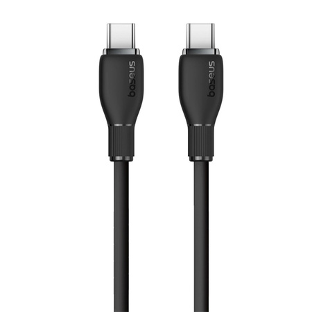 Kabel Baseus Pudding Series USB-C - USB-C 100W 1,2m - czarny