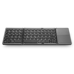 Bezprzewodowa Klawiatura Bluetooth Touchpad Uniwersalna Składana 50H