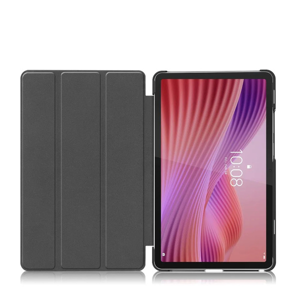 Etui Smart do Lenovo Tab One 8.7 2025 TB305FU TB305XU, ochronne z podstawką - granatowe