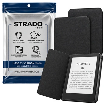 	Etui Smart Case Kindle Paperwhite 6/ Colorsoft/ Signature Edition- Black