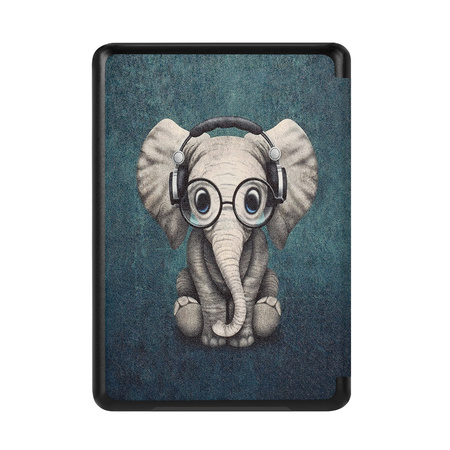 Etui graficzne Kindle Paperwhite 6/ Colorsoft/ Signature Edition- Elephant