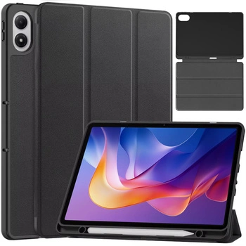 Etui z uchwytem na rysik do Redmi Pad 2 11 2025, ochronne, czarne