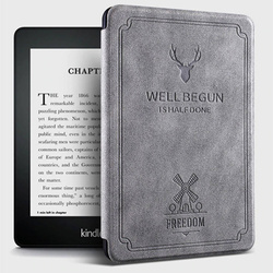 Etui do Kindle Paperwhite 1 / 2 / 3, czerwone - ochronne z podstawką