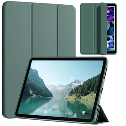 Etui Smart z magnetyczną z klapką do Xiaomi Redmi Pad SE 8.7 2024, zielone - ochronne z podstawką