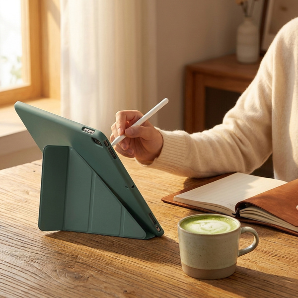 Etui Trifold Case iPad Air 11 6 GEN M2 2024 / 7 GEN M3 2025 - Green