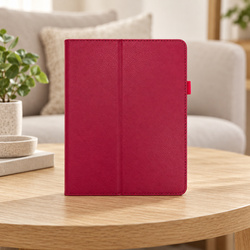 Etui do Apple iPad Air 11 M4 M3 M2 2026/ 25/ 24 gen. 8/7 z klapką - różowe