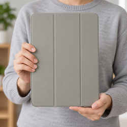 Etui Smart do Xiaomi Pad 7 / 7 PRO / Pad 8 / 8 PRO / Pad 9 z klapką i podstawką - szare