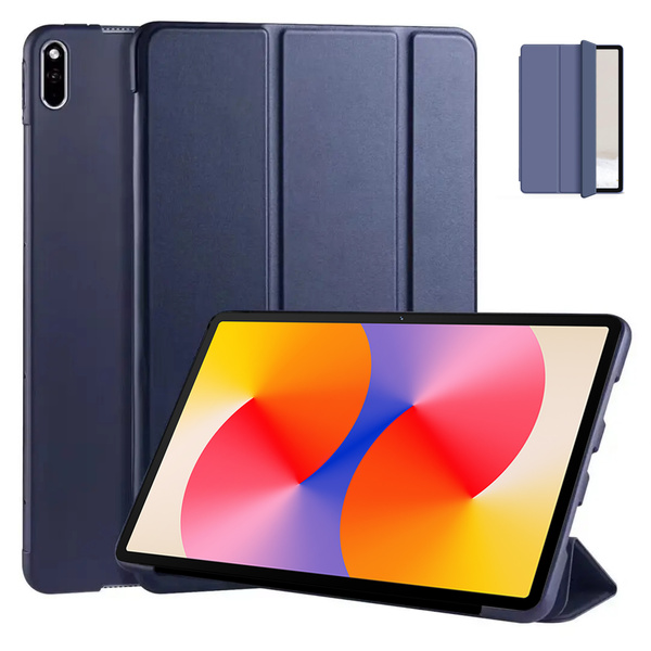 Etui Smart case do Huawei MatePad SE 11 2024 AGS6-W00 z klapką - AGS6-W00, granatowe - ochronne